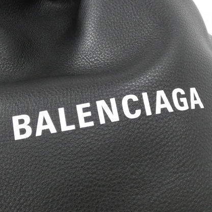 バレンシアガ EVERYDAY DRAWSTRING BACKPACK レザー リュックサック