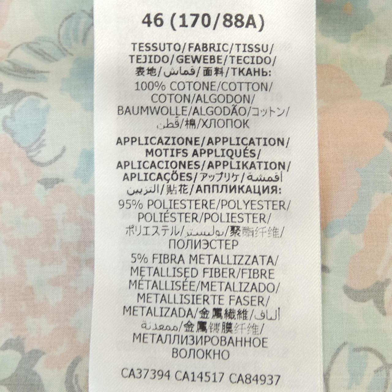 グッチ LIBERTY LONDON 半袖シャツ