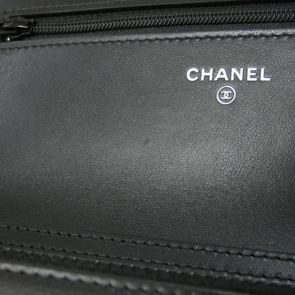 シャネル カーフ チェーンウォレット
