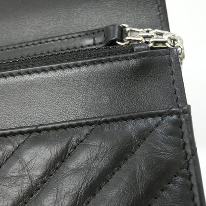シャネル カーフ チェーンウォレット