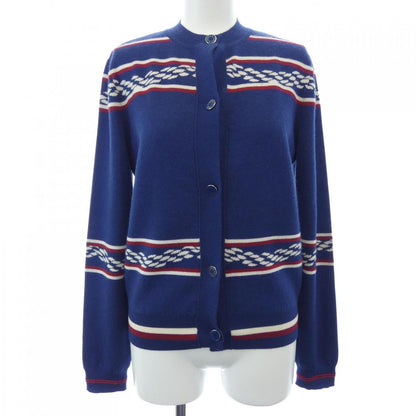 エルメス CANOE CHAINE D'ANCRE カシミヤ混カーディガン