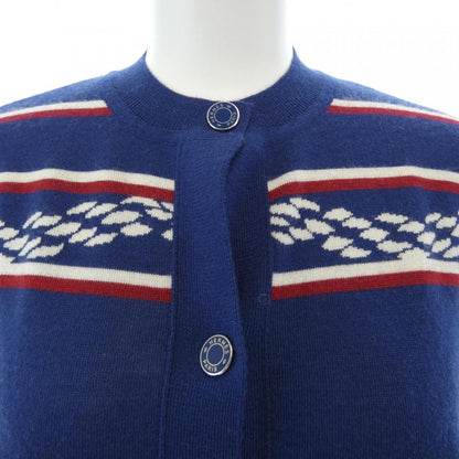 エルメス CANOE CHAINE D'ANCRE カシミヤ混カーディガン