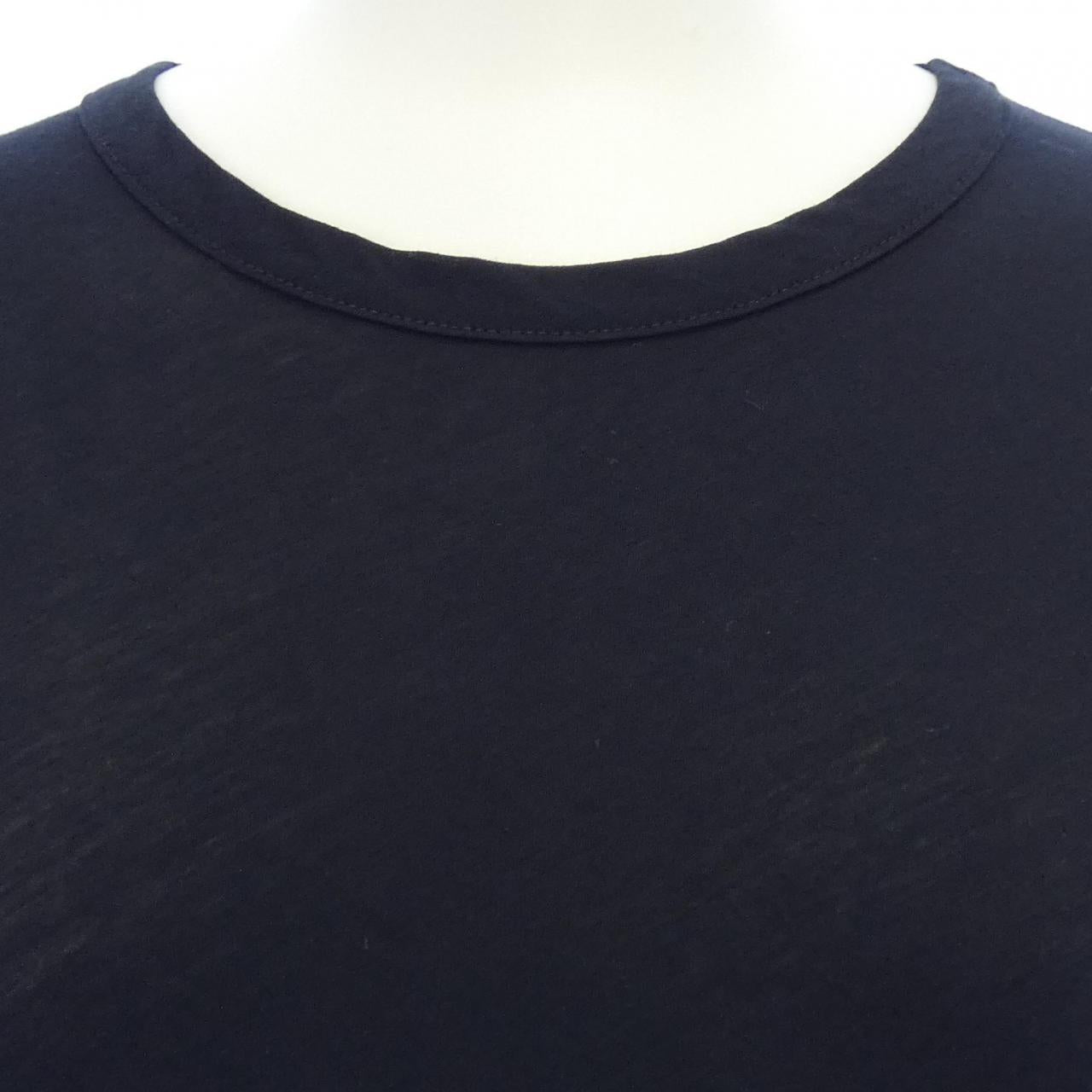 ヨウジヤマモトプリュスノアール コットンTシャツ