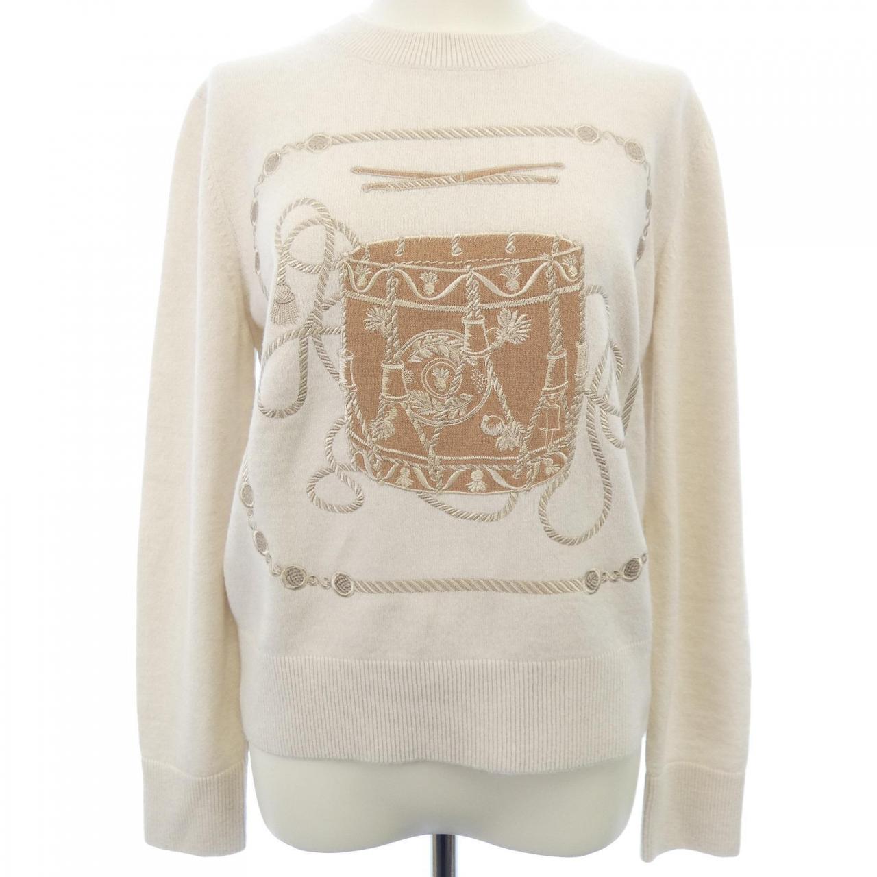 エルメス LES TAMBOURS FINESSE ウールニット