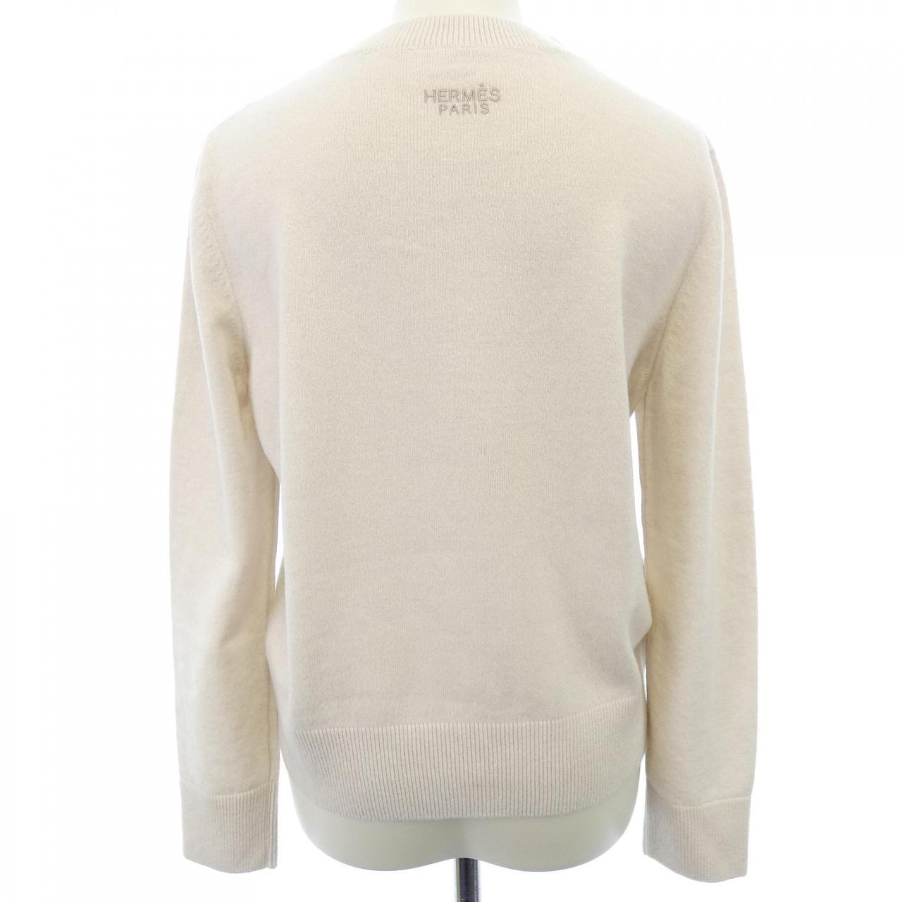 エルメス LES TAMBOURS FINESSE ウールニット