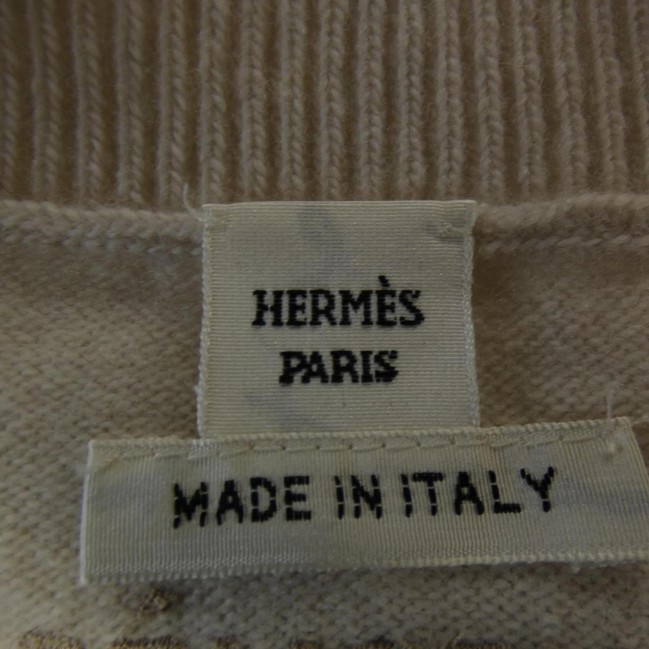 エルメス LES TAMBOURS FINESSE ウールニット