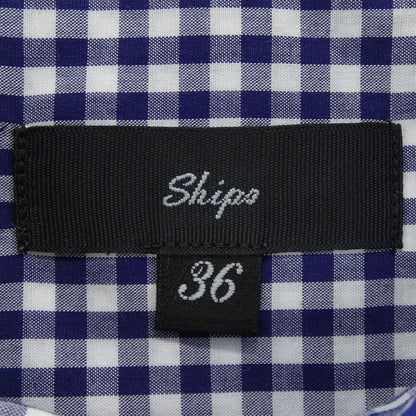 シップス チェックシャツ