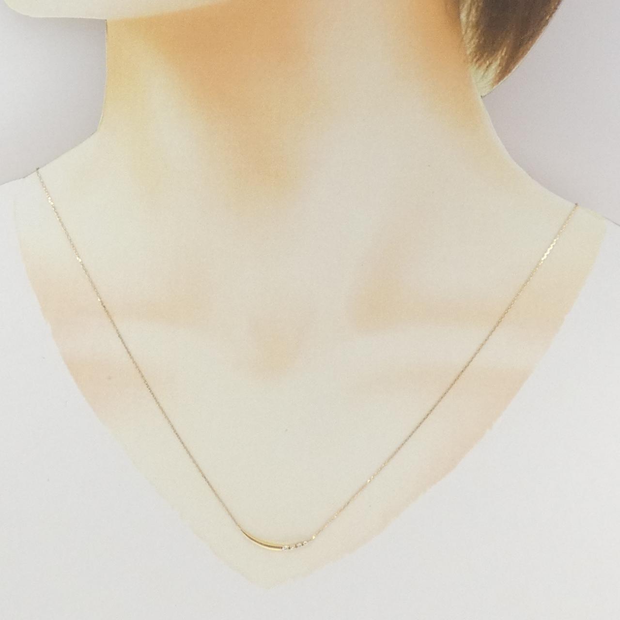 ポンテヴェキオ Au750 ダイヤモンドネックレス