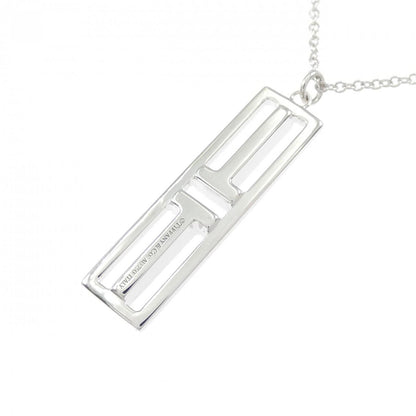 ティファニー T トゥー オープン バーティカル バー 750ホワイトゴールド ダイヤモンド ネックレス