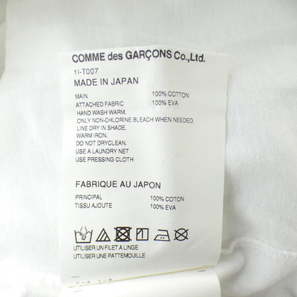 ブラックコムデギャルソン コットンTシャツ