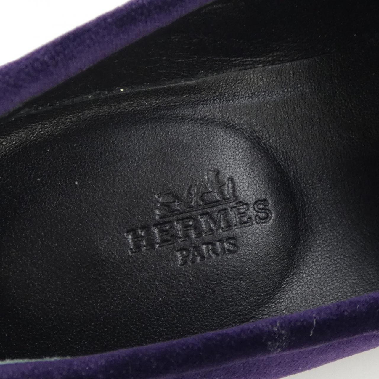 エルメス パリモカシン レザーローファー