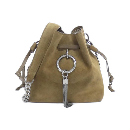 ジミーチュウ Curry Drawstring スエード バッグ