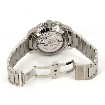 オメガ シーマスターアクアテラ クロノグラフ GMT ステンレススチール 腕時計