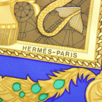 エルメス LES BISSONE DE VENISE シルクスカーフ