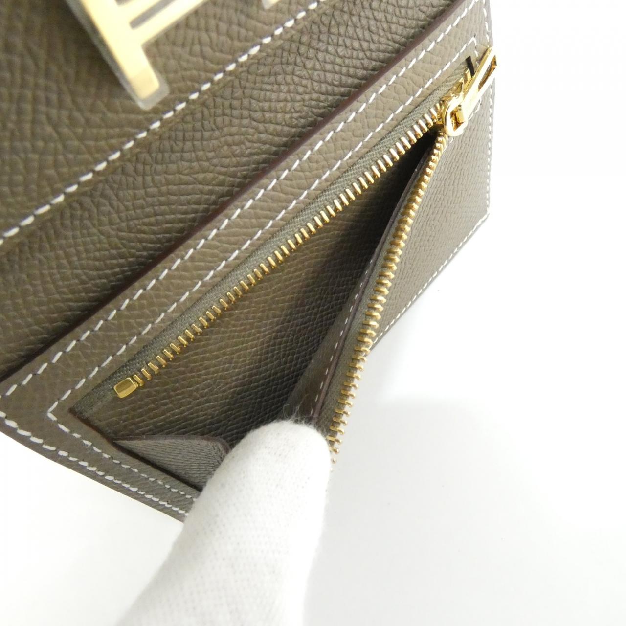エルメス ベアンコンビネ エプソン 財布