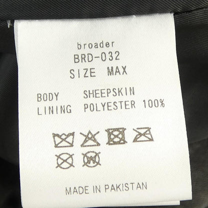 broader シープレザージャケット