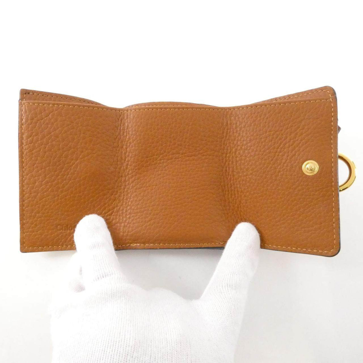 クロエ アルファベット カーフ 財布