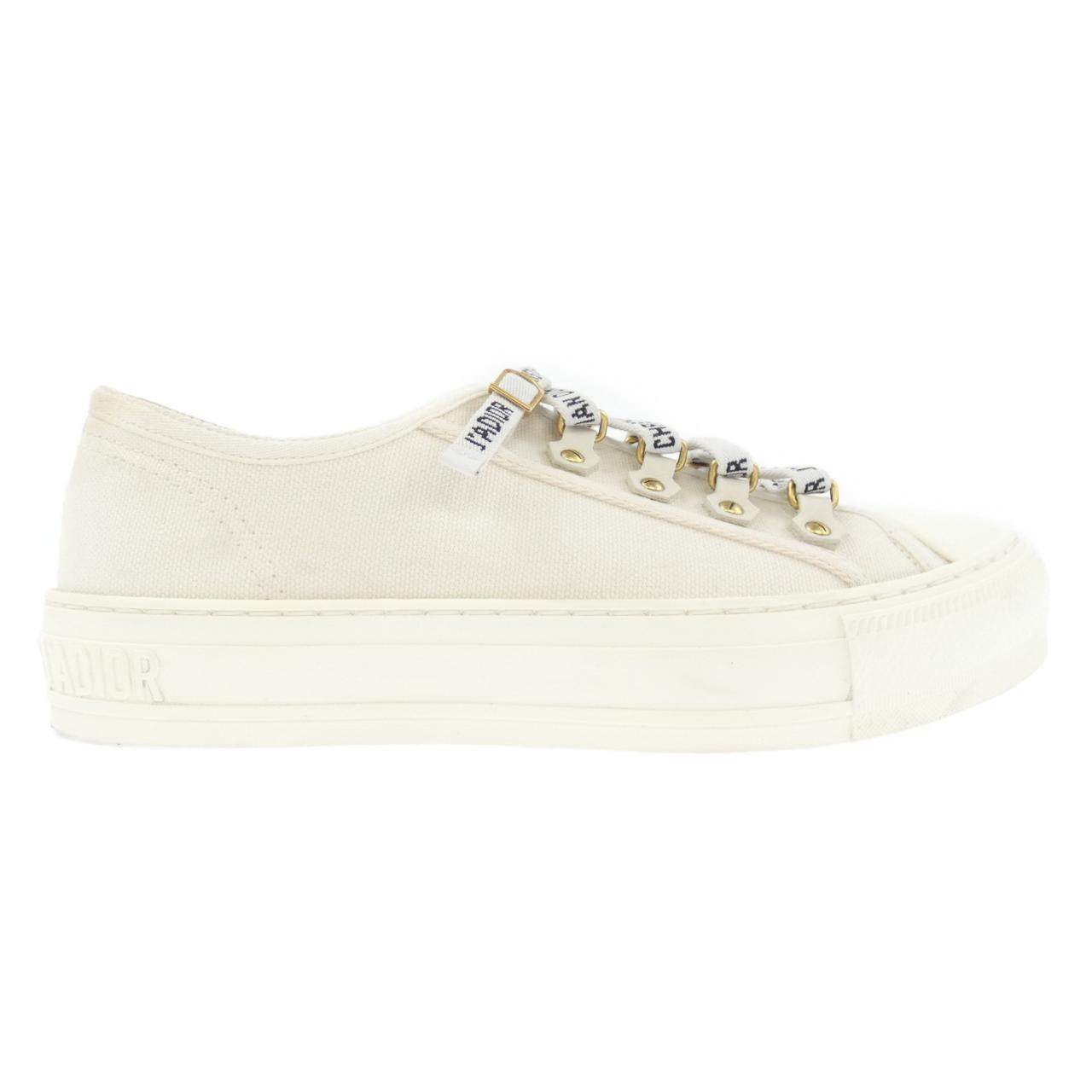 クリスチャンディオール WALK'N'DIOR J'ADIOR シグネチャー コットンキャンバス スニーカー