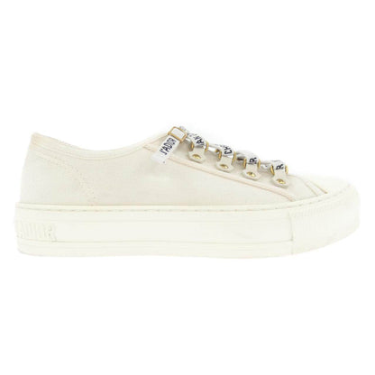 クリスチャンディオール WALK'N'DIOR J'ADIOR シグネチャー コットンキャンバス スニーカー