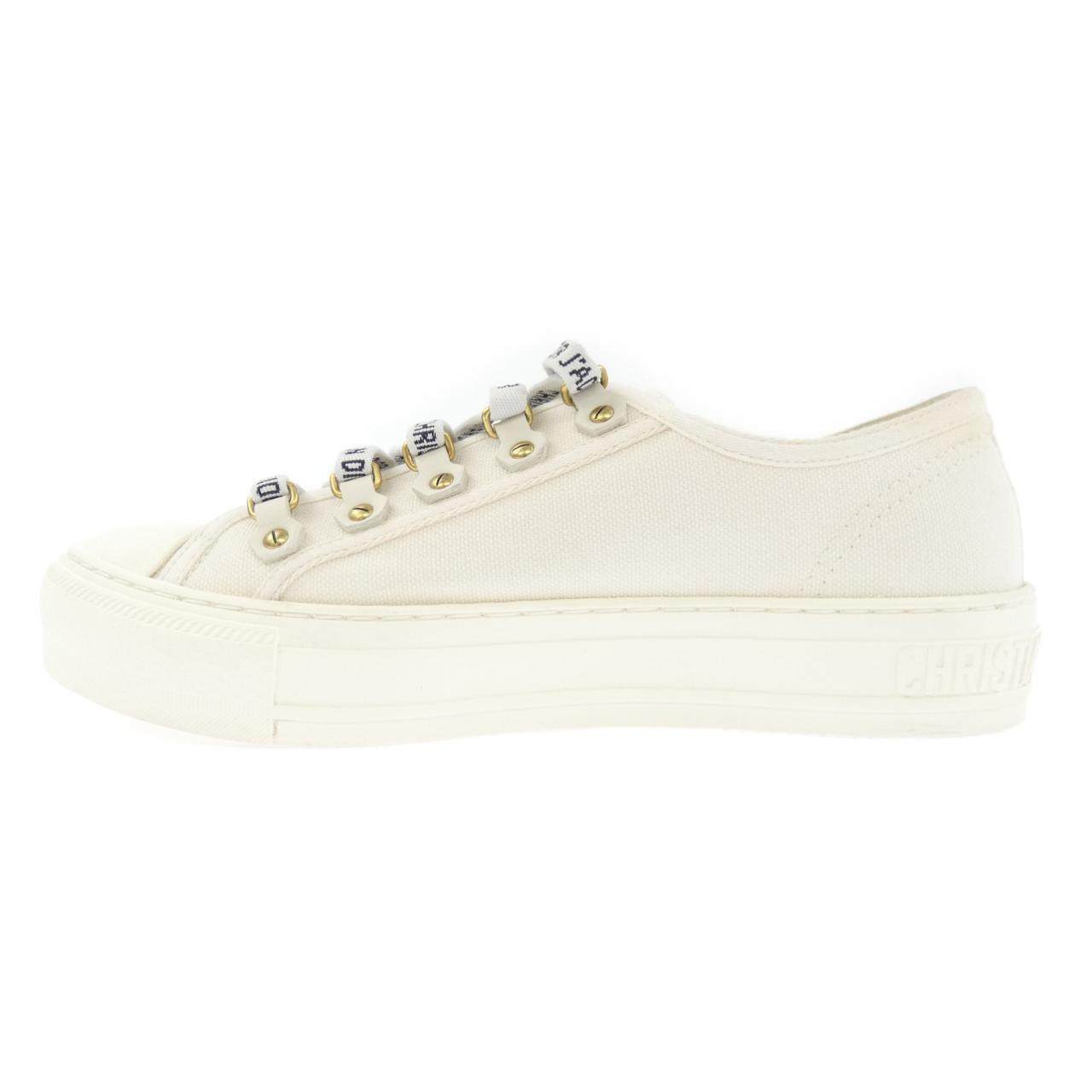 クリスチャンディオール WALK'N'DIOR J'ADIOR シグネチャー コットンキャンバス スニーカー