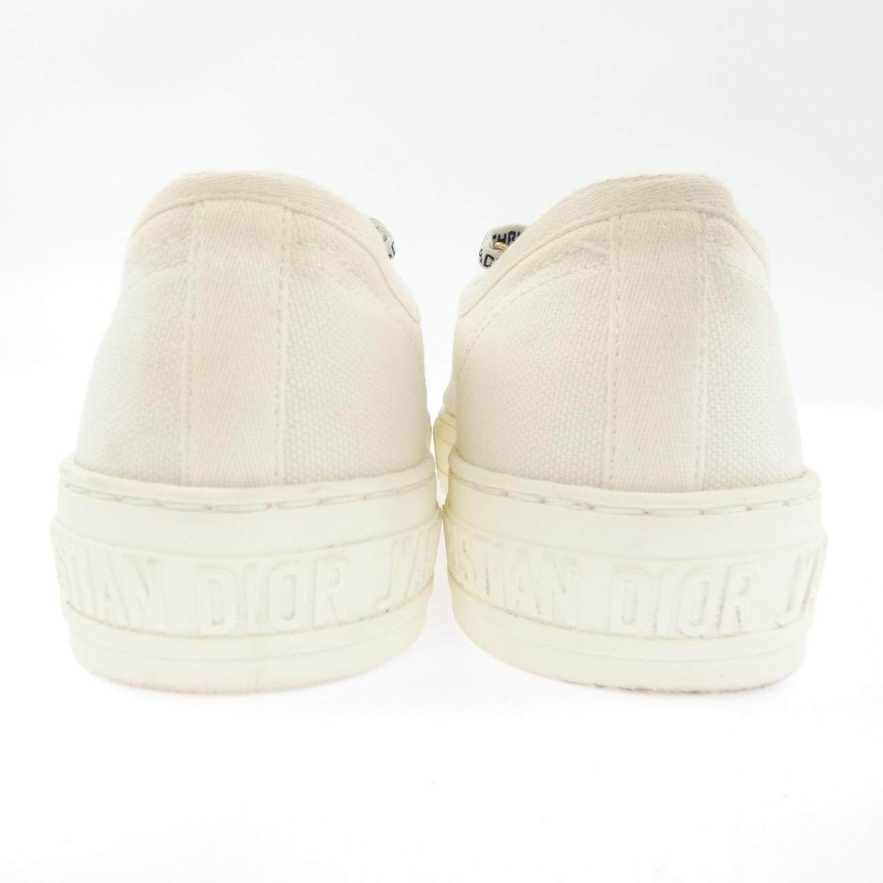 クリスチャンディオール WALK'N'DIOR J'ADIOR シグネチャー コットンキャンバス スニーカー