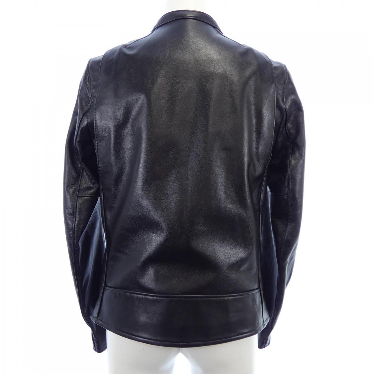 A LEATHER カウレザージャケット