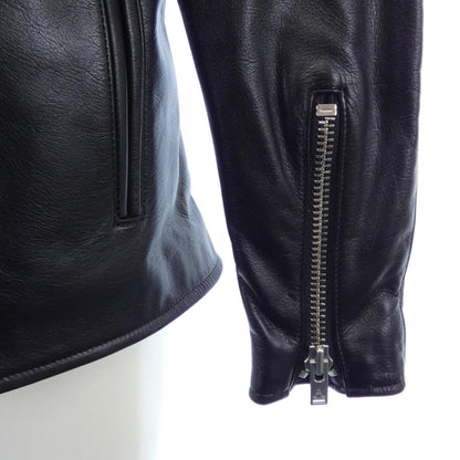 A LEATHER カウレザージャケット