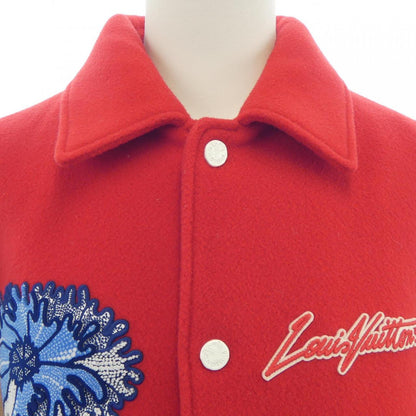 ルイヴィトン LVxYK Psychedelic Flower Embroidered Varsity Blouson ジャケット