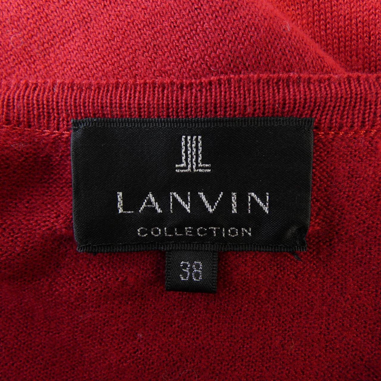 ランバンコレクション ウールカーディガン