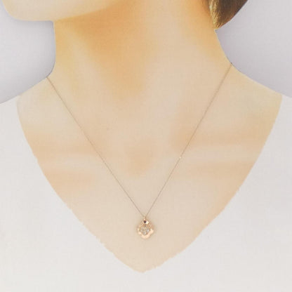 カシケイ Au750 ダイヤモンドネックレス