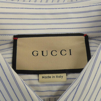 グッチ ストライプシャツ
