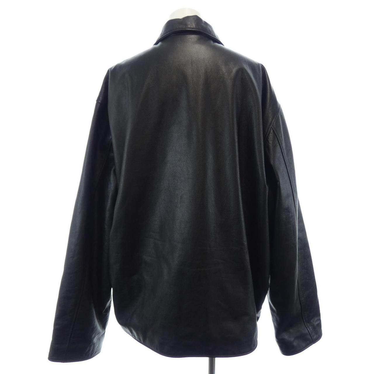 バレンシアガ GARDE ROBE カーフスキンジャケット
