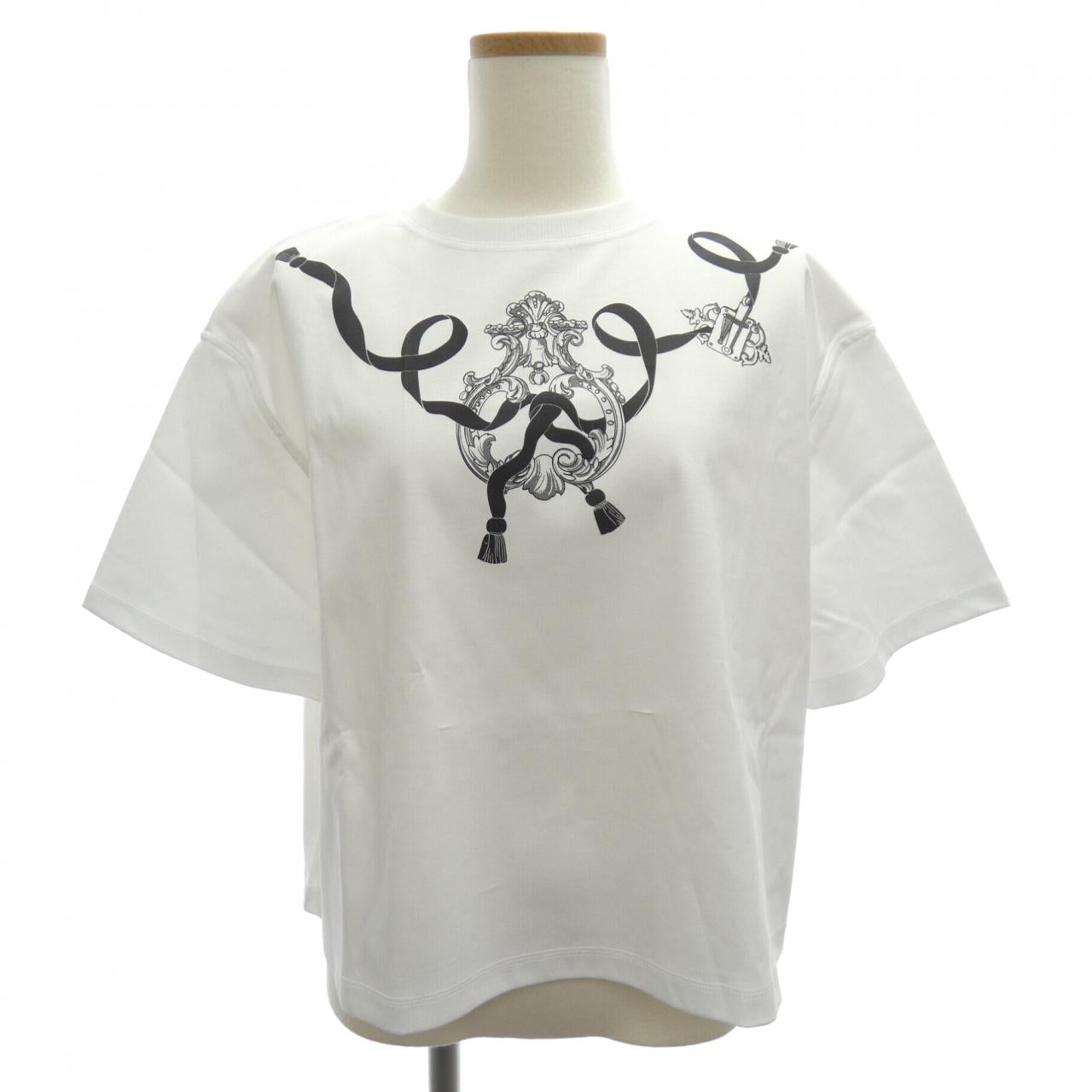 エルメス カルトゥッシュフェロヌリー コットンTシャツ