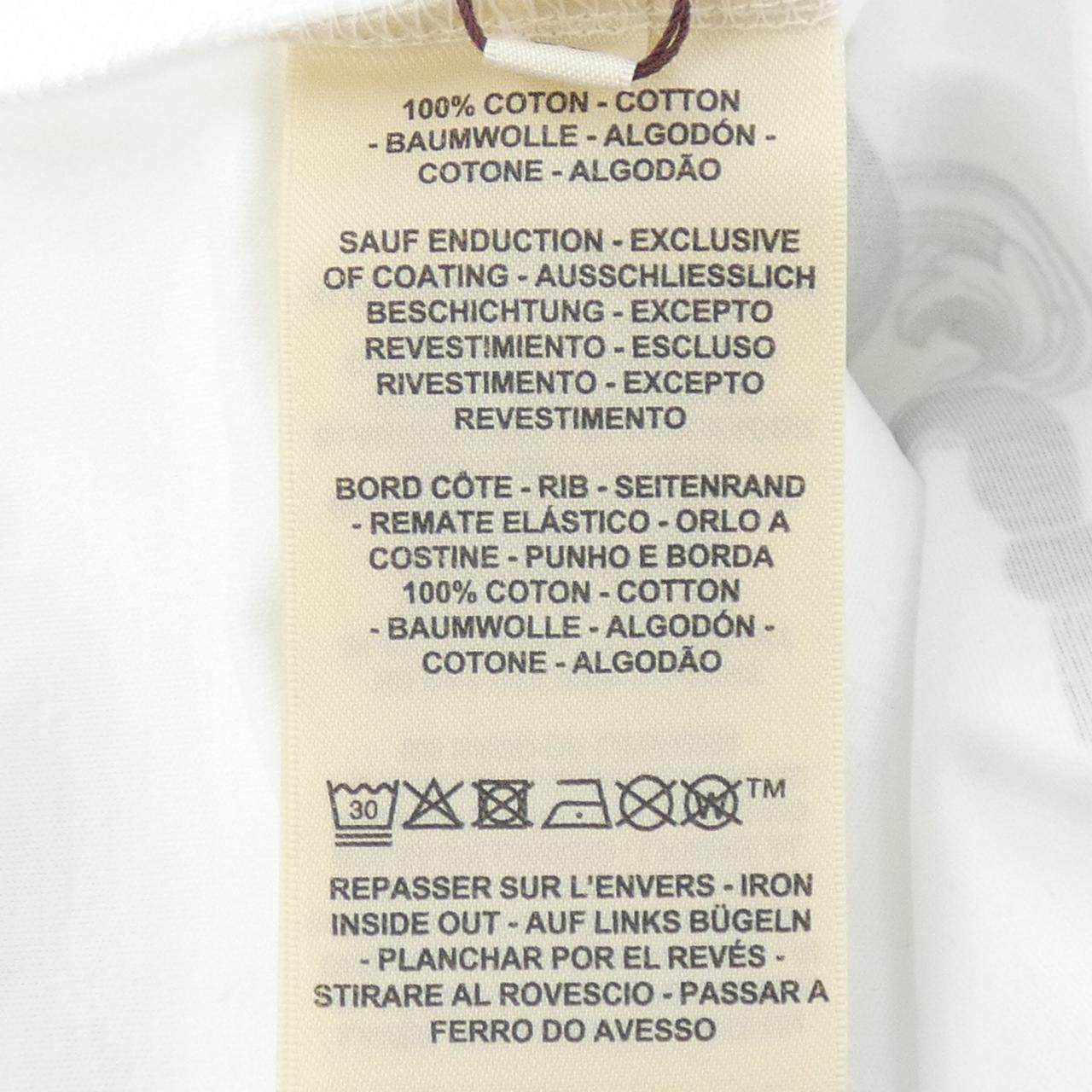 エルメス カルトゥッシュフェロヌリー コットンTシャツ