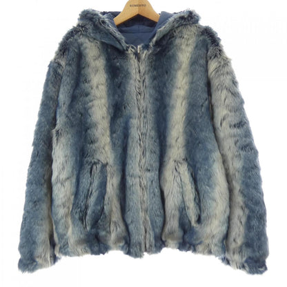 シュプリーム FAUX FUR REVERSIBLE フーデッドジャケット