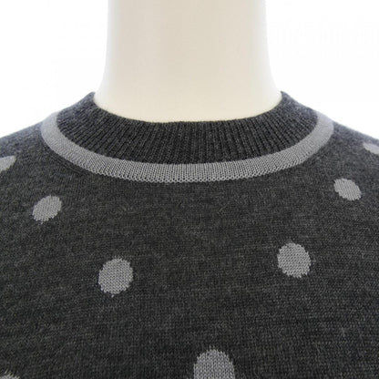 エルメス CLIL-CLAC A POIS ツイルレーヌ シルクカシミヤ ワンピース 36
