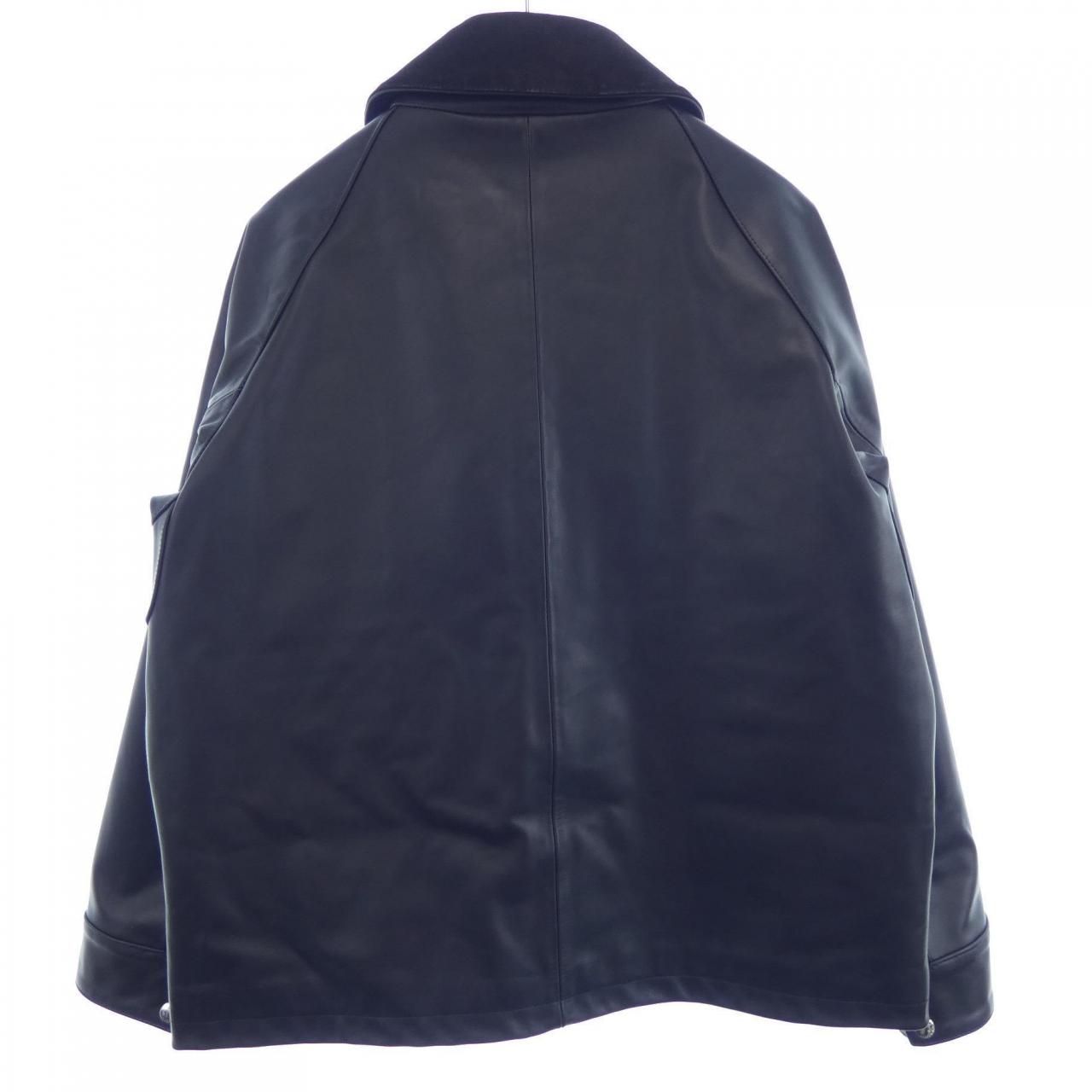 ADORNI カーフレザージャケット
