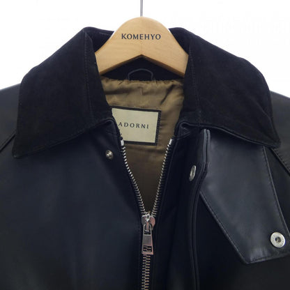 ADORNI カーフレザージャケット