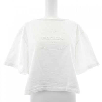 プラダ トライアングルロゴ コットンTシャツ