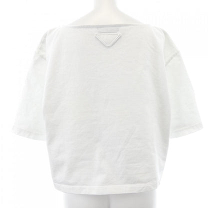 プラダ トライアングルロゴ コットンTシャツ
