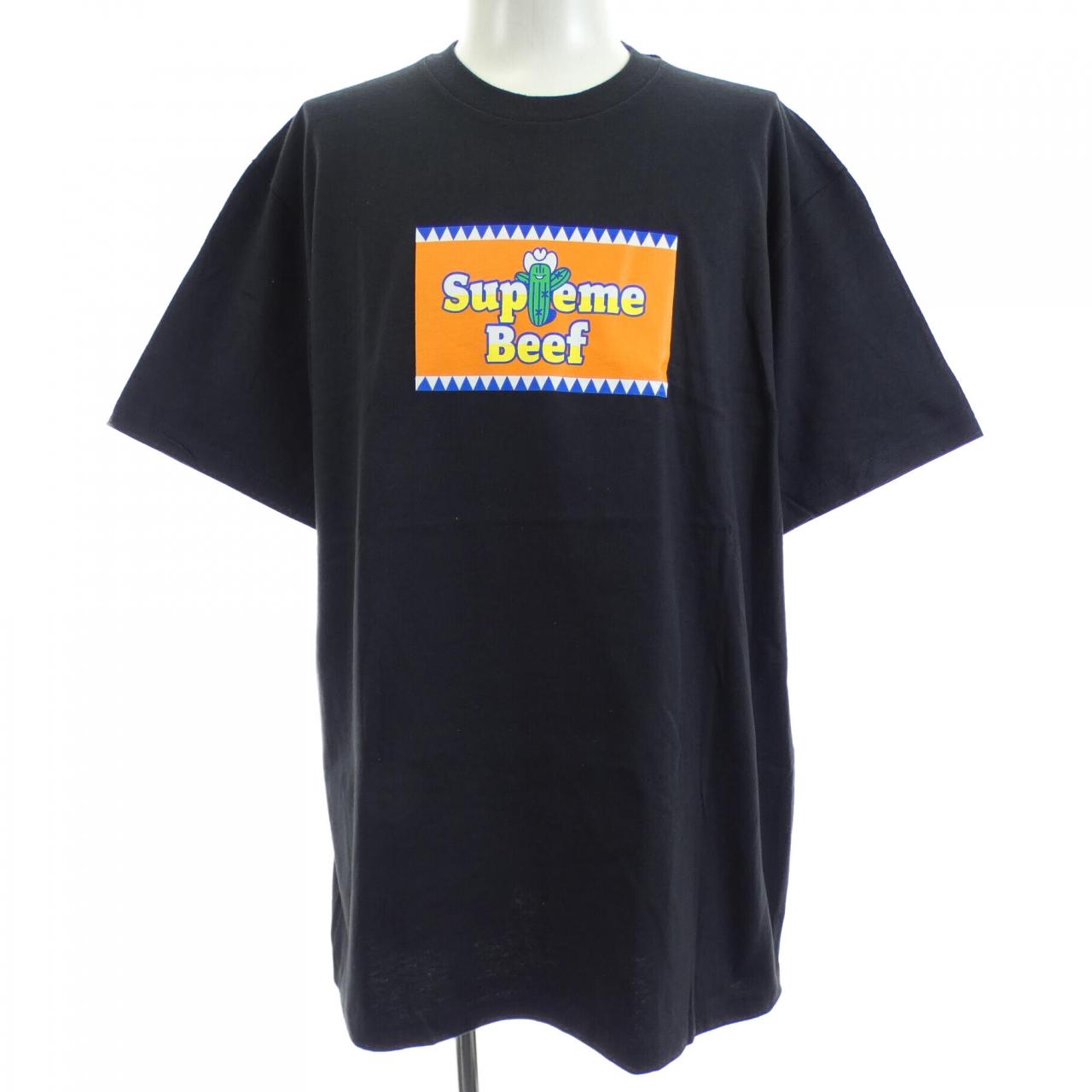 シュプリーム Beef コットンTシャツ