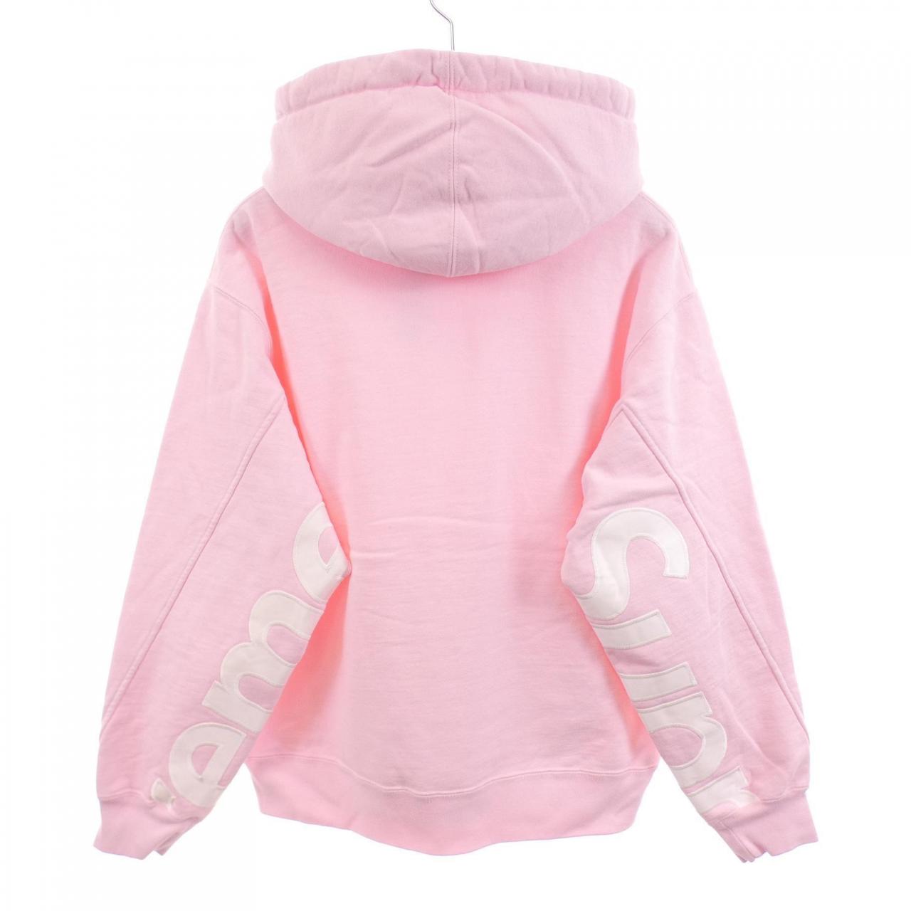 シュプリーム CROPPED PANELS HOODED パーカー