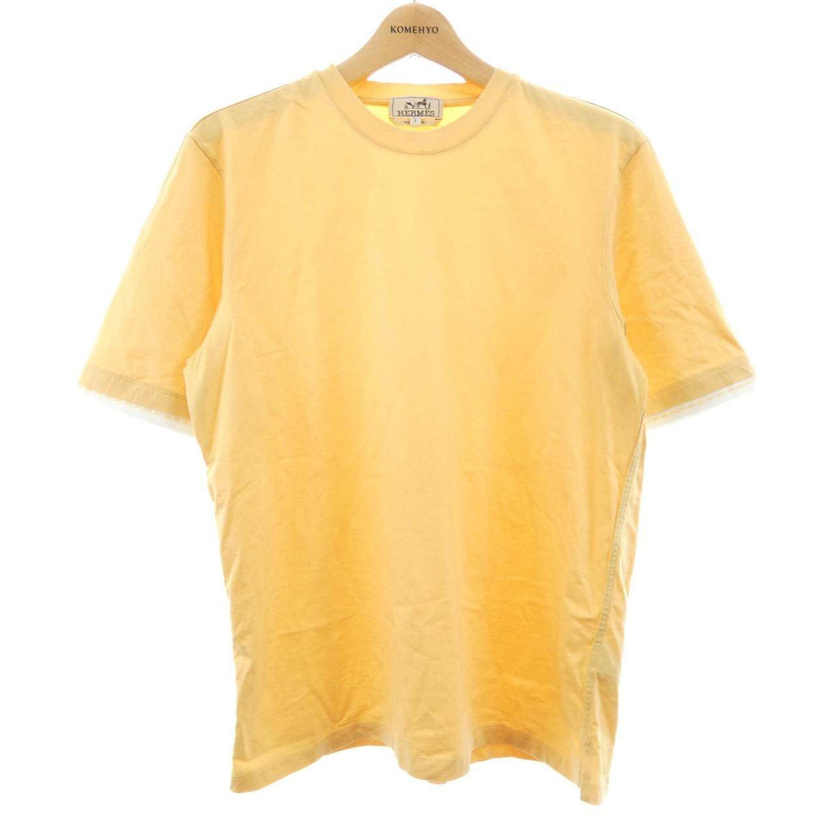エルメス ディテールサドルステッチ コットンTシャツ