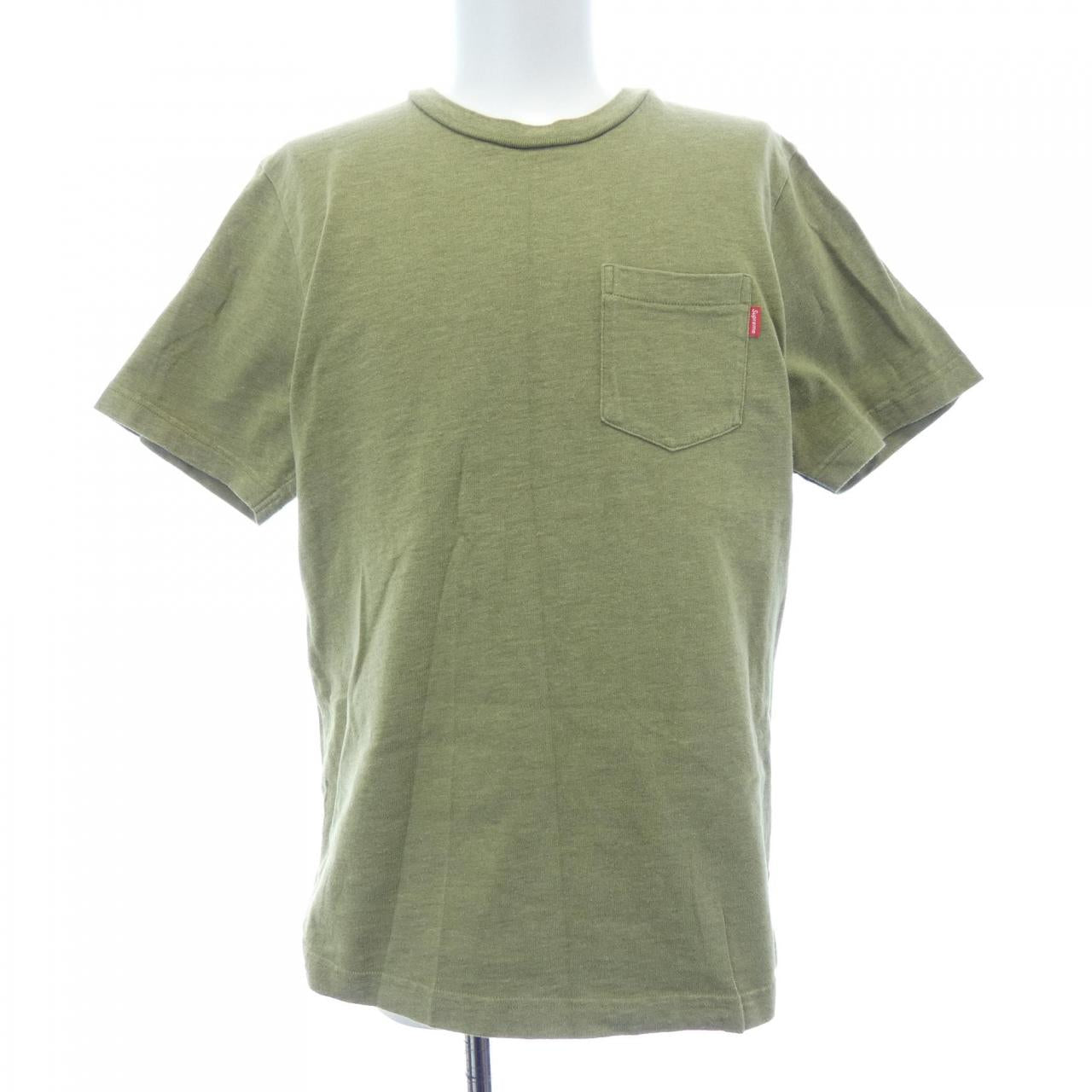 シュプリーム S S POCKET TEE コットンTシャツ