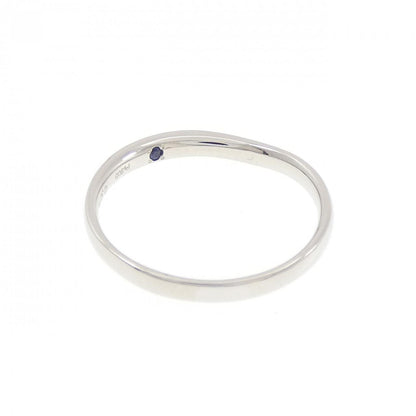 PT900 プラチナ ダイヤモンド サファイア リング