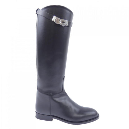 エルメス ジャンピング ボックスカーフ ロングブーツ36