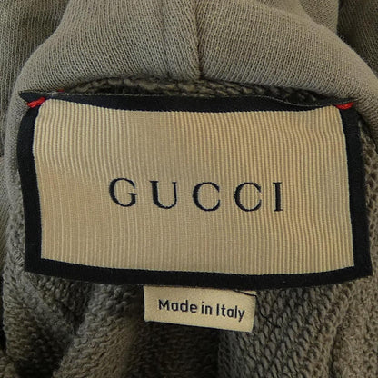 グッチ Sweatshirt With Web And GUCCI Label コットンパーカー
