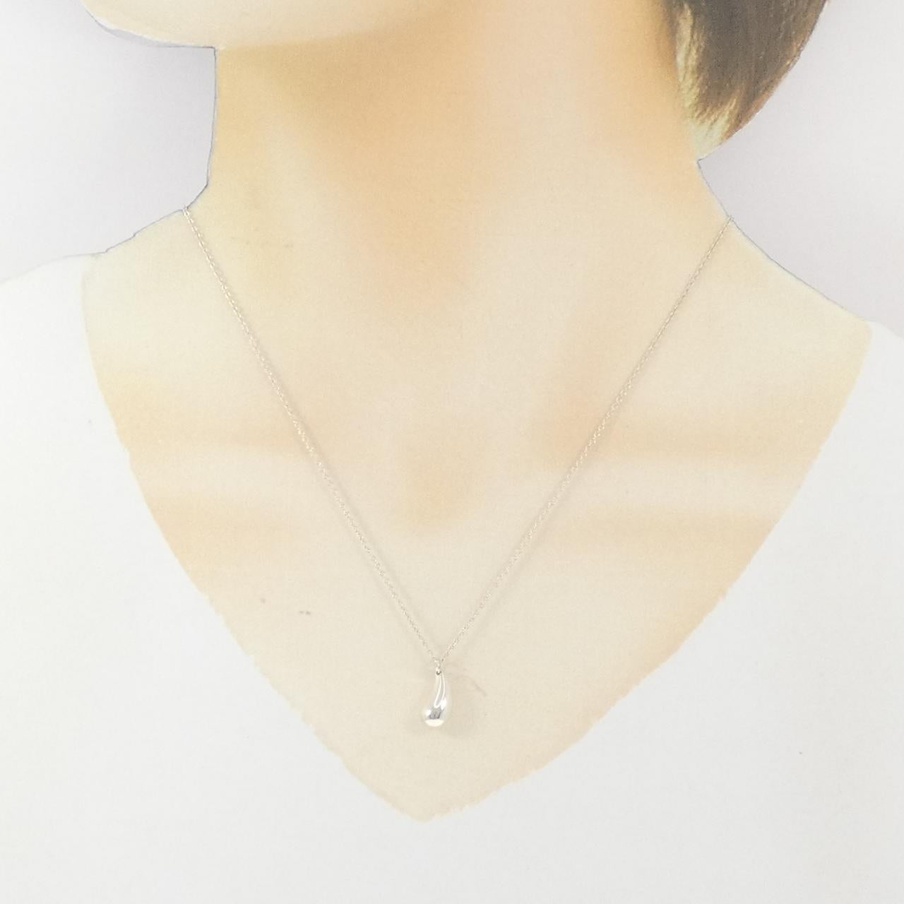 ティファニー ティアドロップ 925シルバー ネックレス
