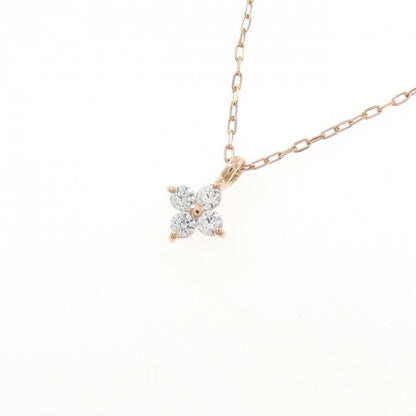 ヨンドシー フラワー K10ピンクゴールド ネックレス