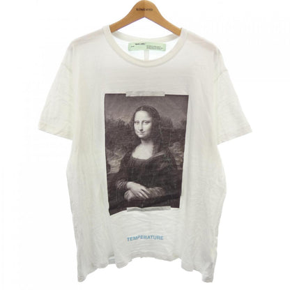 オフホワイト コットンTシャツ
